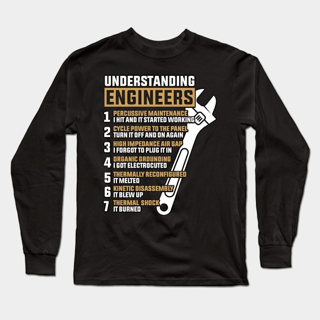 Understanding Engineers Long Sleeve T-Shirt by AntiAntiFlorian